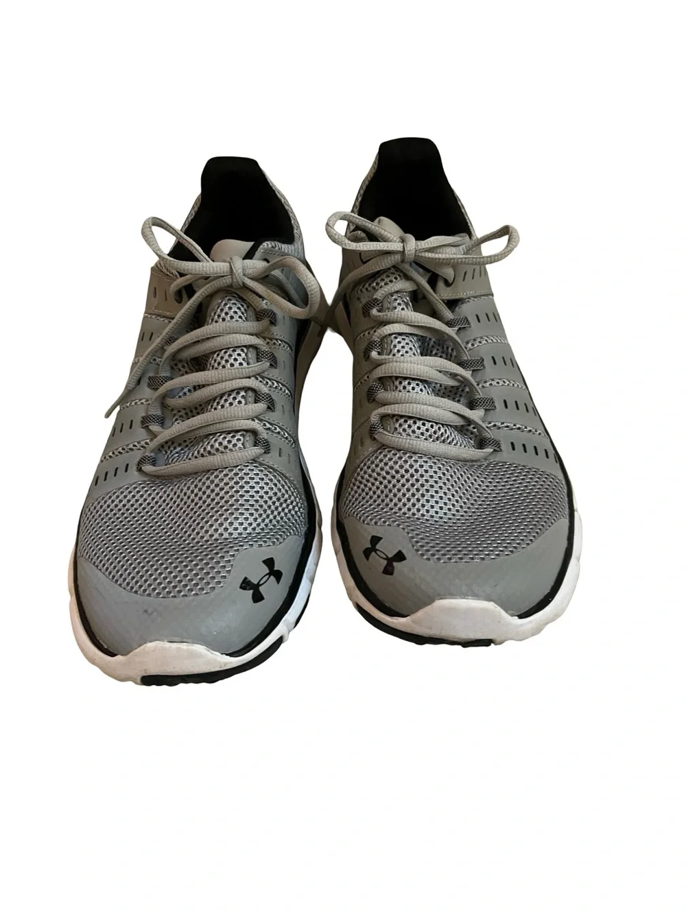 Under Armour Micro G Gray Running Shoes Men’s Athletic Training Sneakers